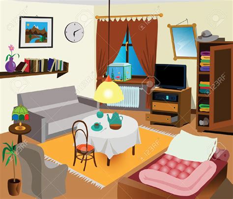 room living animated julian creepy deviantart he. . Living room clipart